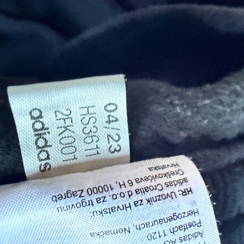 2 pair Adidas  Black Track Pants - Picture 8 of 15